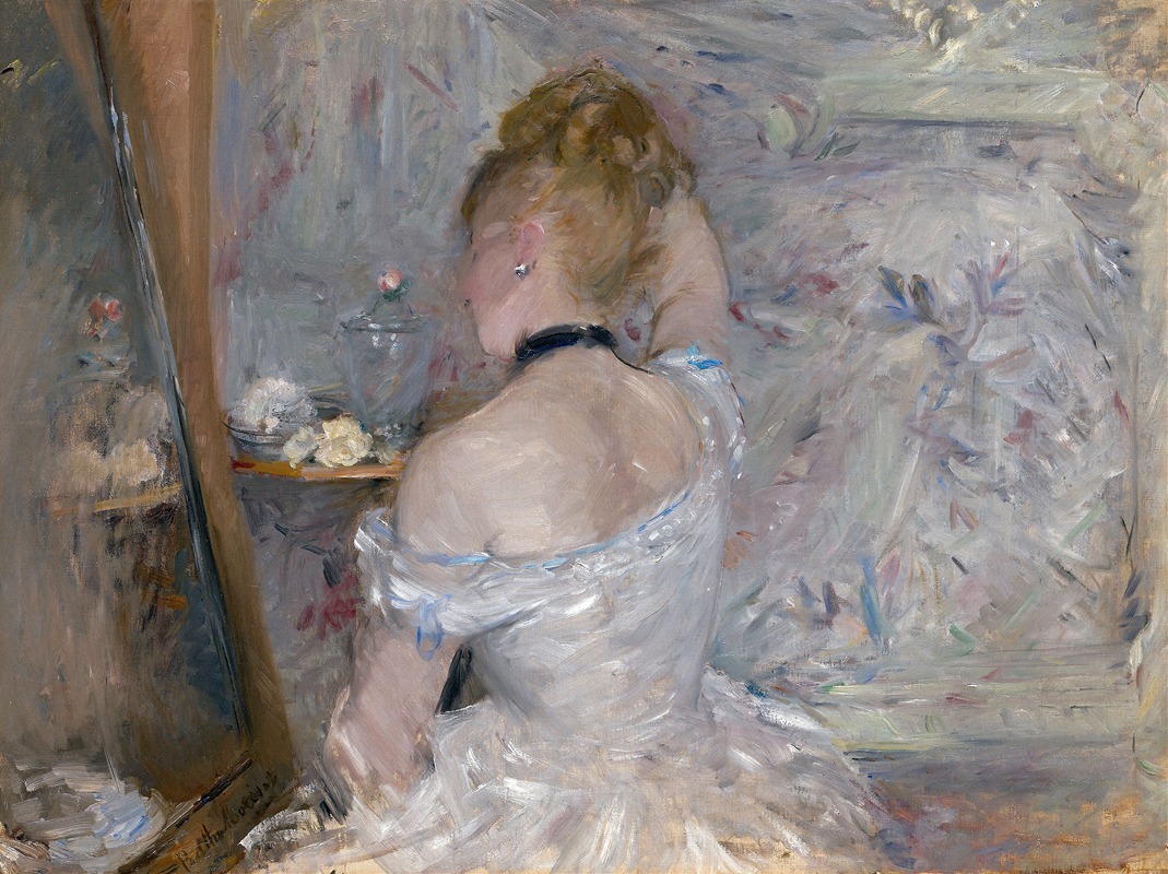 Berthe Morisot - Woman at Her Toilette