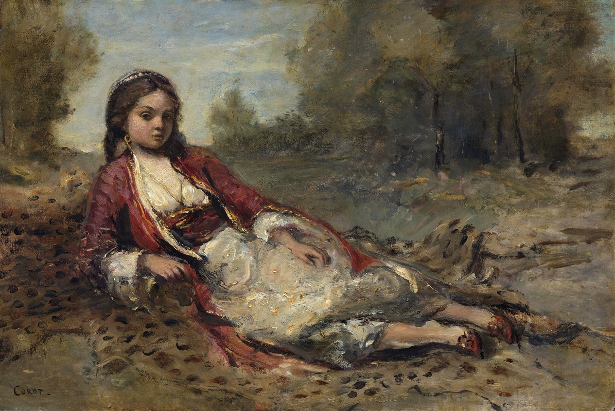 Jean-Baptiste-Camille Corot - Algérienne