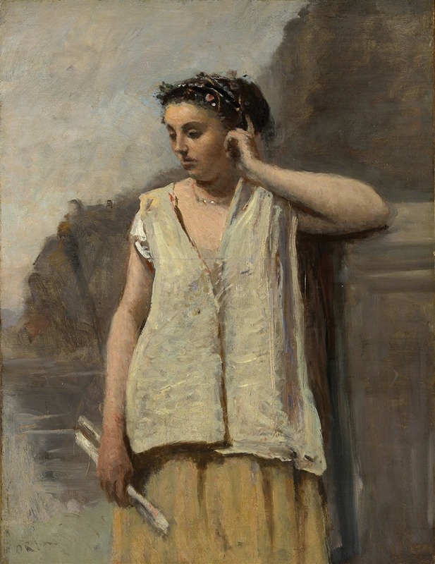 Jean-Baptiste-Camille Corot - The Muse-History