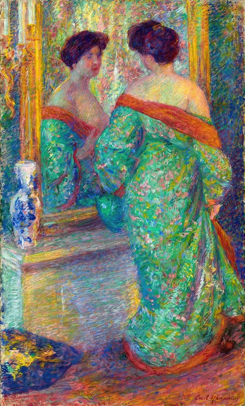 Carl Newman - Lady Reflected in Mirror
