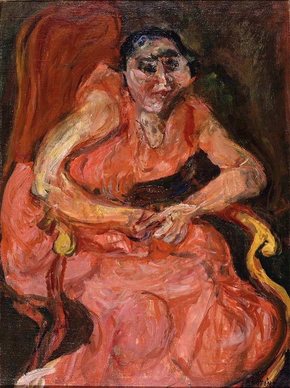 Chaïm Soutine - Woman in Pink