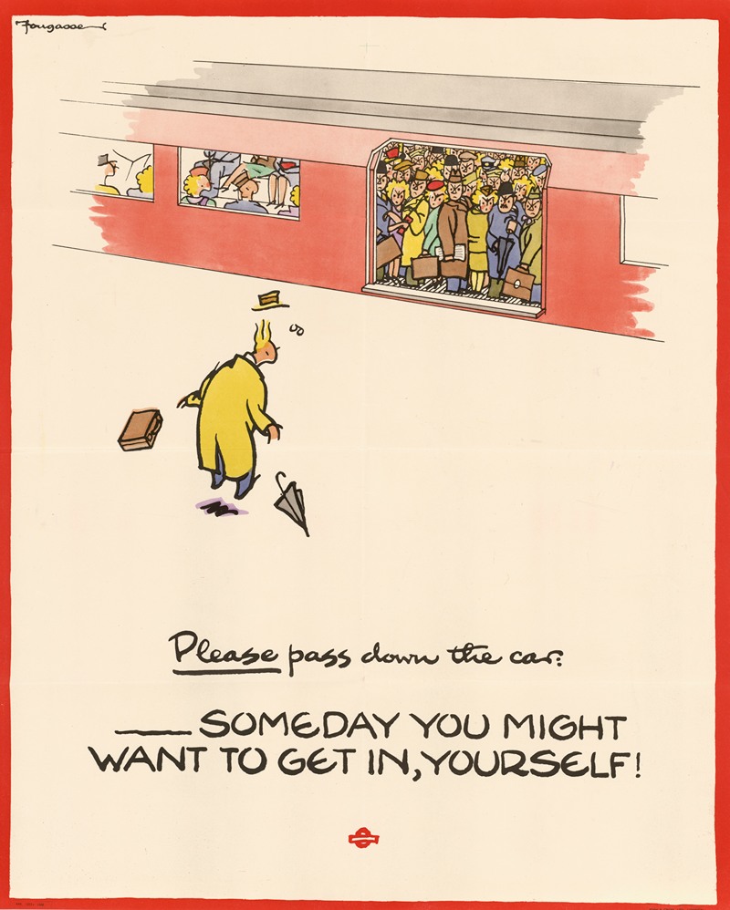 Cyril Kenneth Bird (Fougasse)   - Please Pass Down the Car: Someday You Might Want to get in, Yourself!