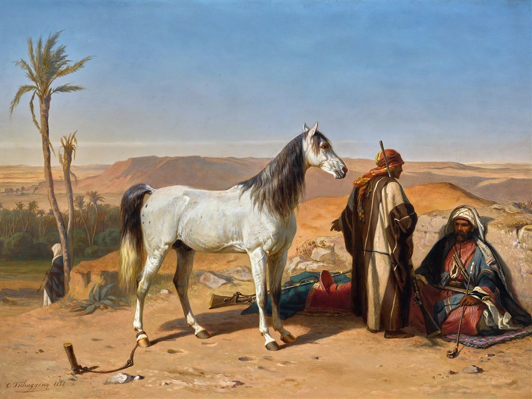 Charles Tschaggeny - An Arabian In The Desert