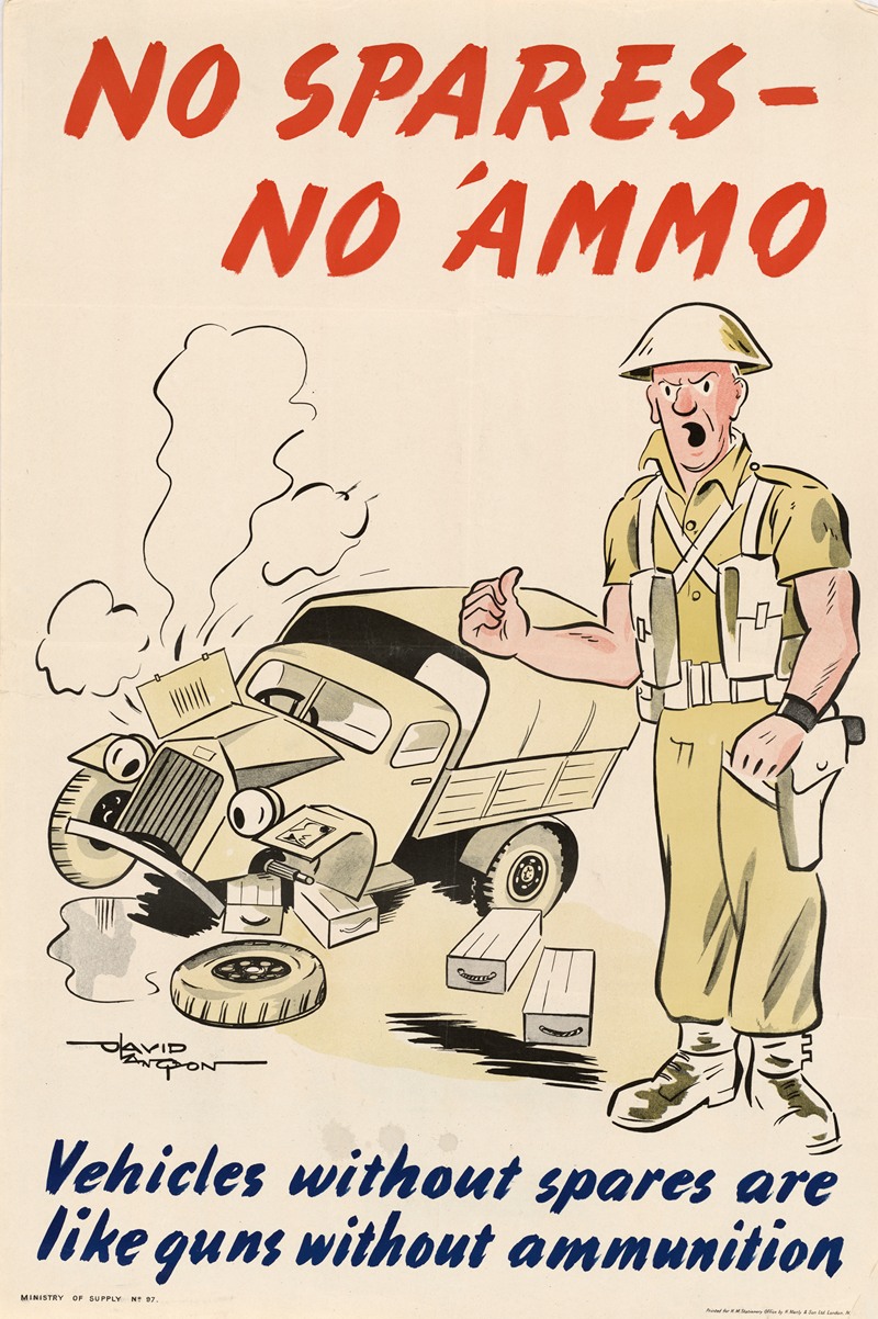 David Langdon - No Spares – No ‘Ammo