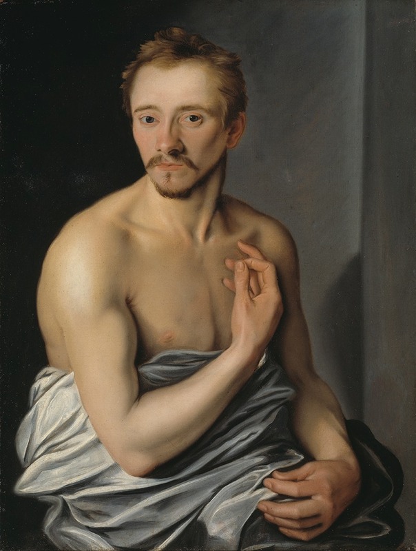 Cornelis Cornelisz Kunst - Modellstudie kallad Lasse Lucidor