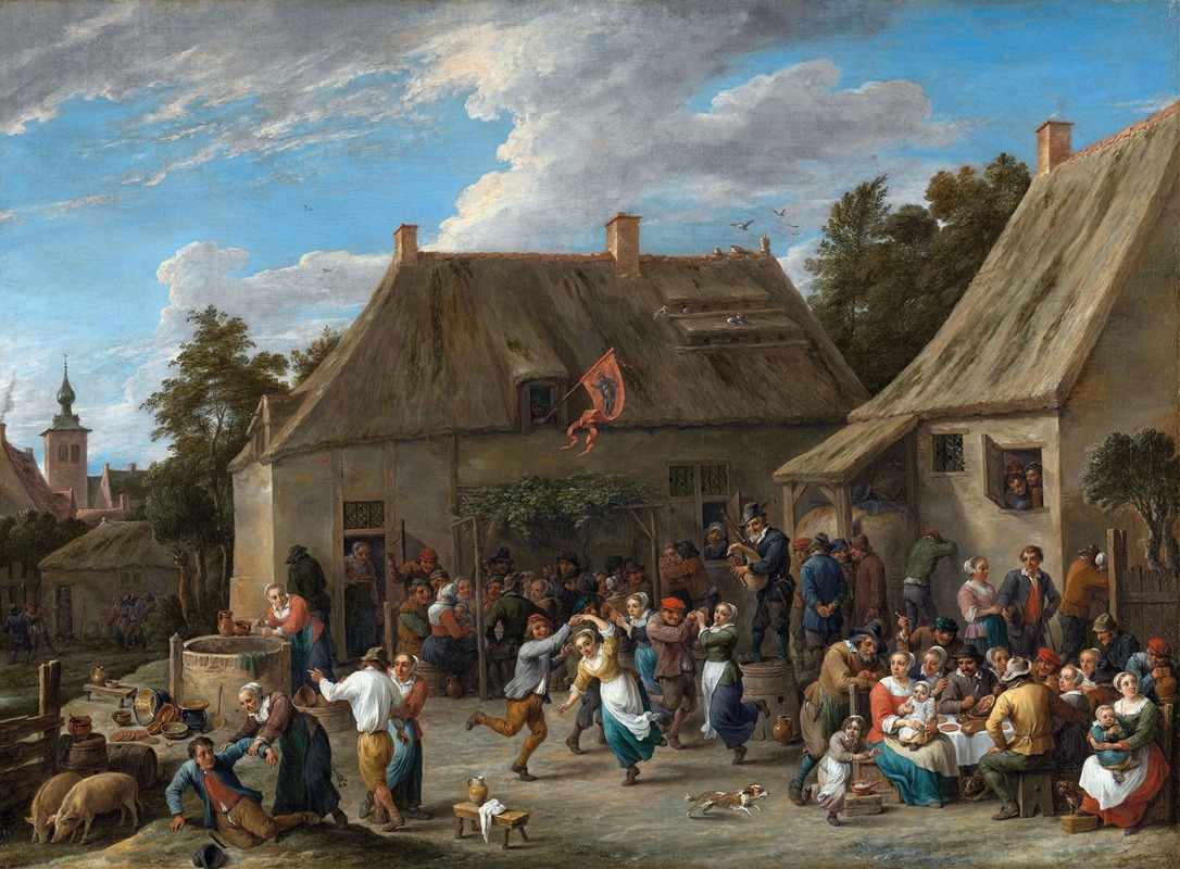 David Teniers The Younger - Peasant Kermis