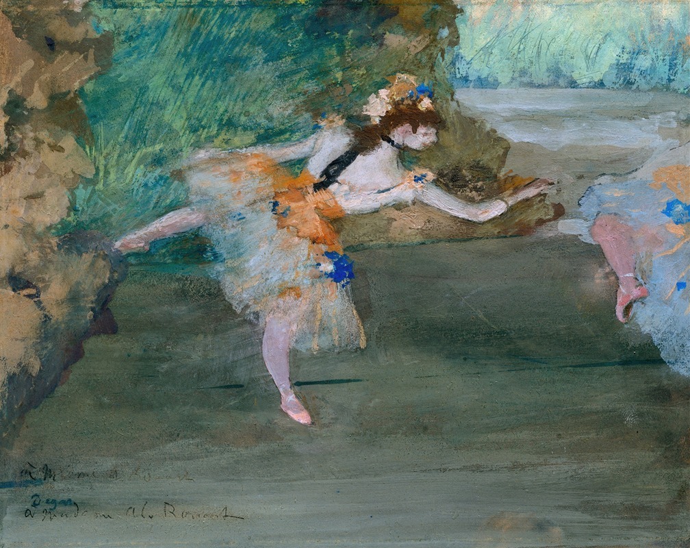Edgar Degas - Dancer Onstage