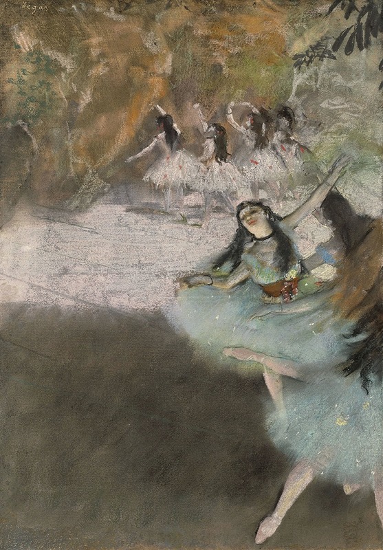 Edgar Degas - On the Stage