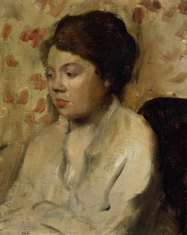 Edgar Degas - Portrait of a Young Woman