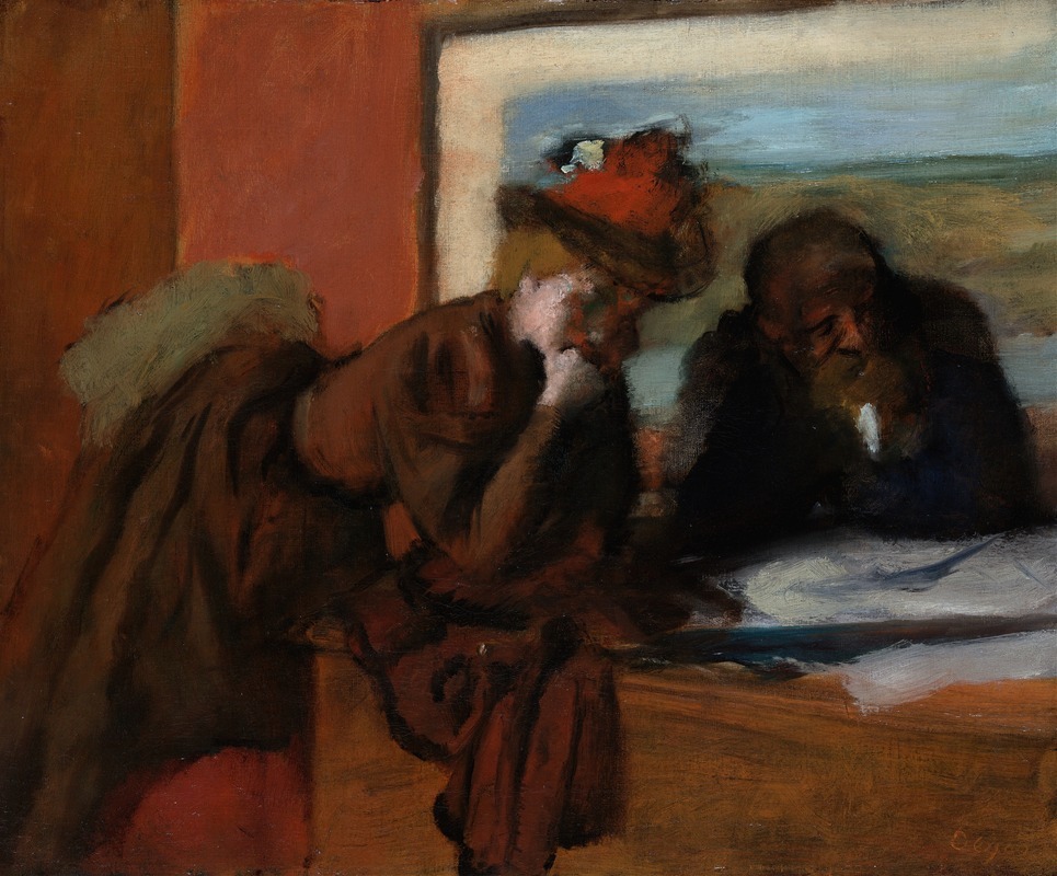 Edgar Degas - The Conversation