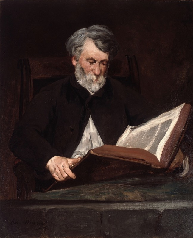 Édouard Manet - The Reader