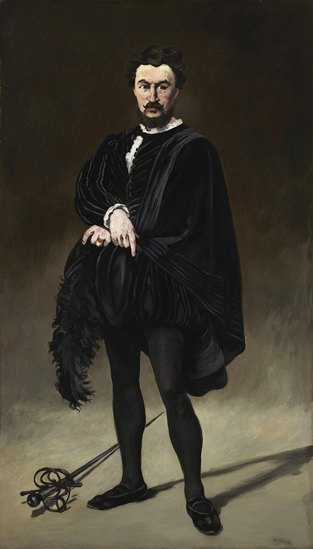 Édouard Manet - The Tragic Actor (Rouvière as Hamlet)