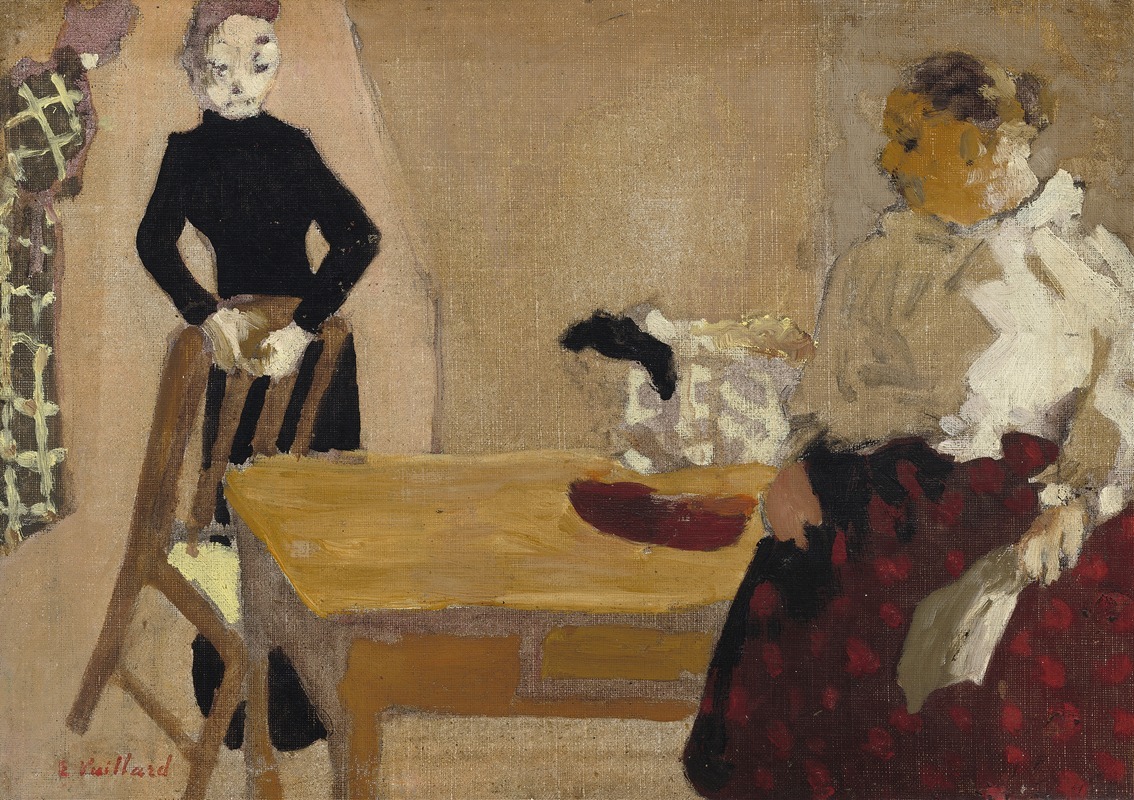 Édouard Vuillard - The Conversation
