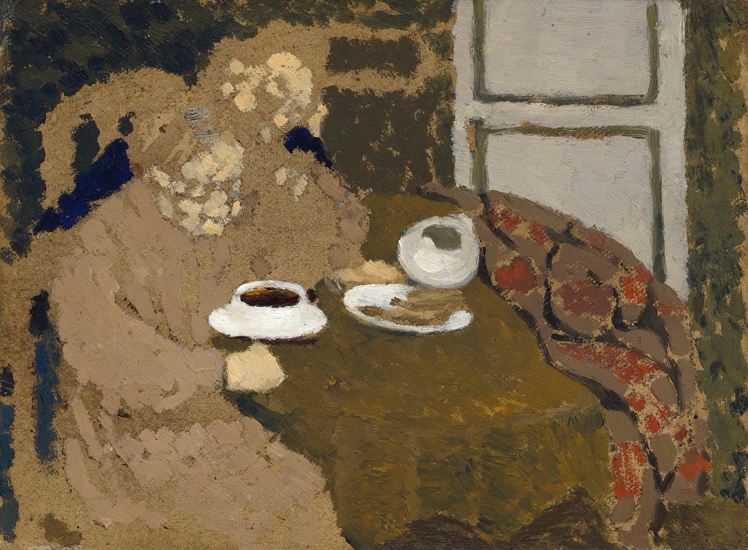 Édouard Vuillard - Two Women Drinking Coffee