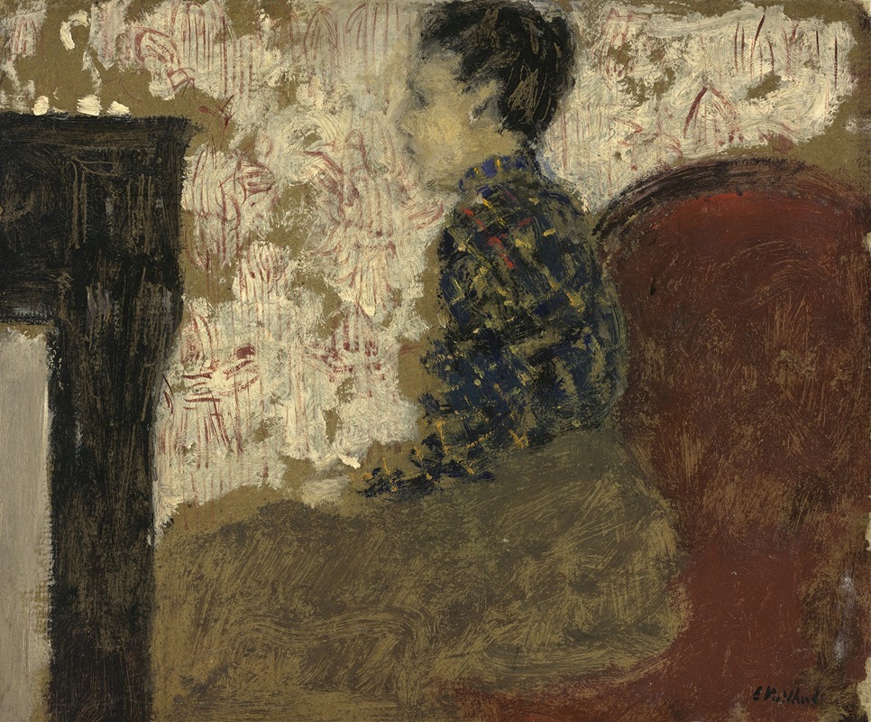 Édouard Vuillard - Woman Sitting by the Fireside
