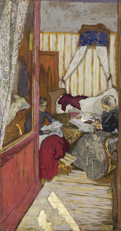 Édouard Vuillard - Women Sewing