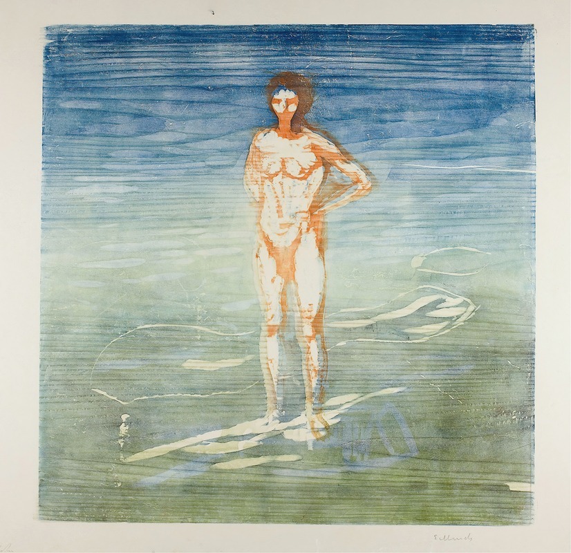 Edvard Munch - Man Bathing