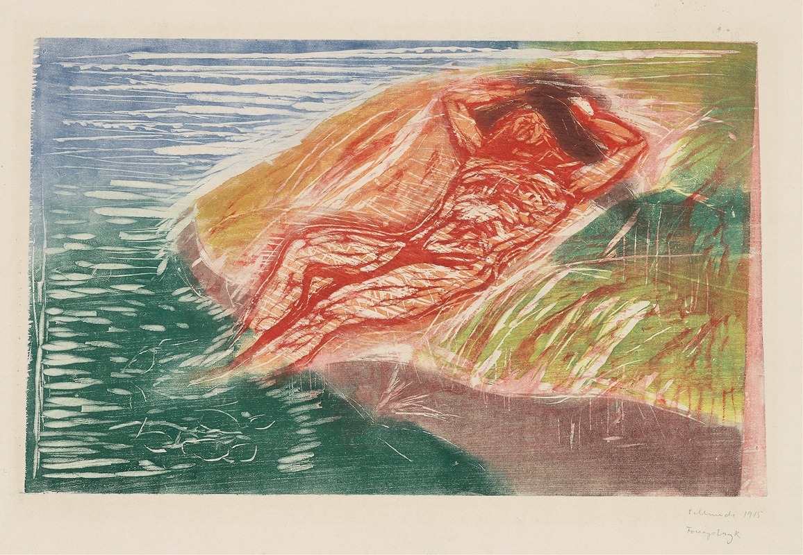 Edvard Munch - Sunbathing I