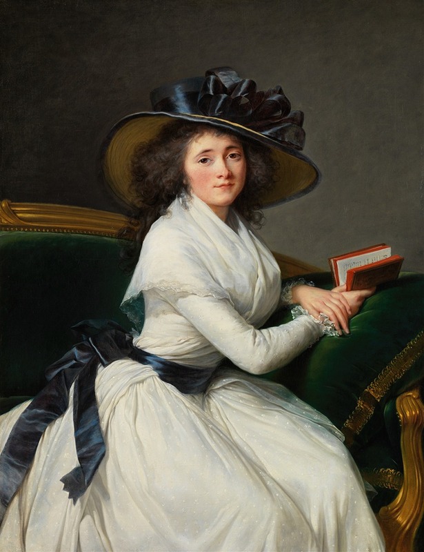 Elisabeth Louise Vigée Le Brun - Comtesse de la Châtre (Marie Charlotte Louise Perrette Aglaé Bontemps)