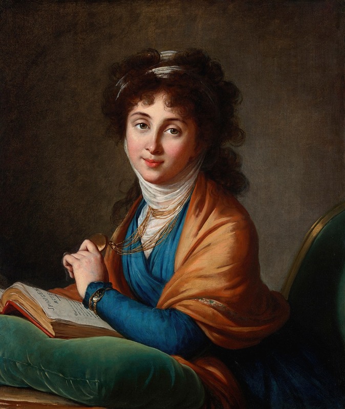 Elisabeth Louise Vigée Le Brun - Portrait of Natalia Zakharovna Kolycheva, née Hitrovo