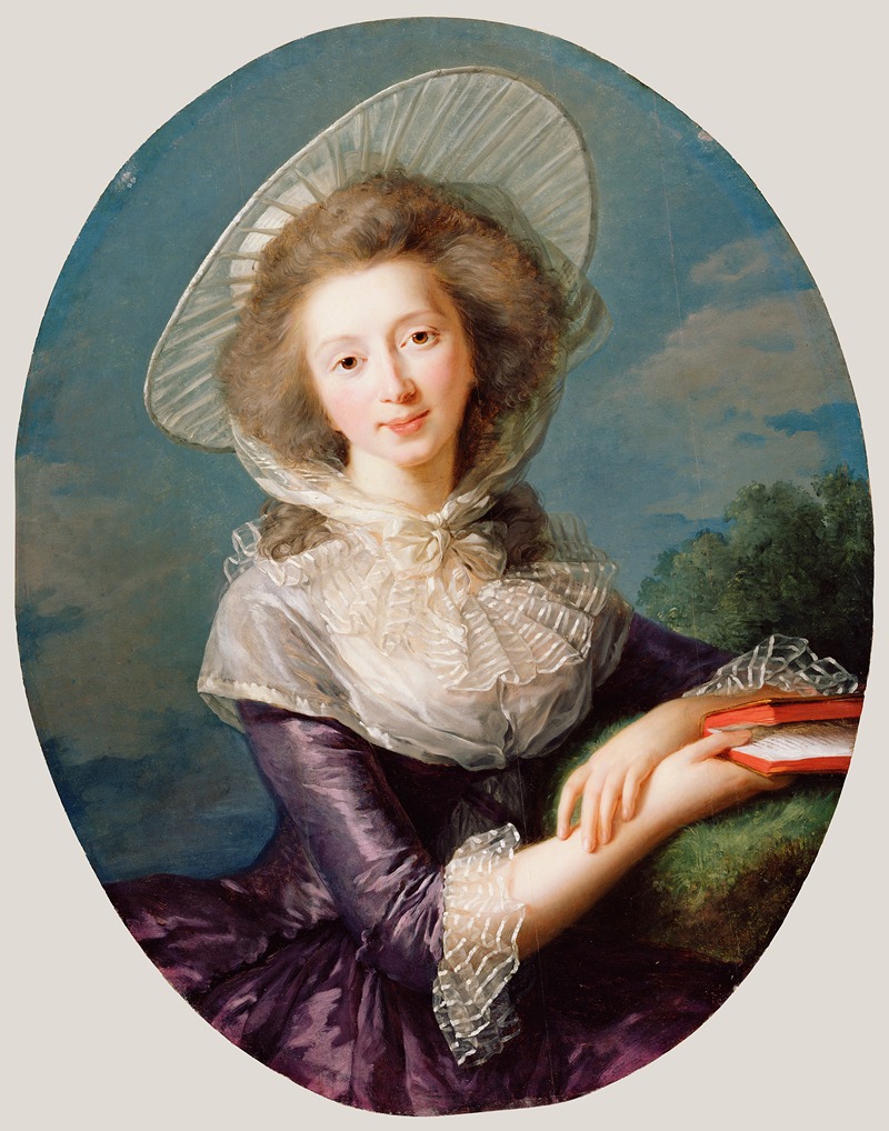 Elisabeth Louise Vigée Le Brun - The Vicomtesse de Vaudreuil