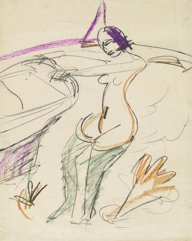 Ernst Ludwig Kirchner - Bather