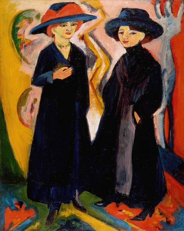 Ernst Ludwig Kirchner - Two Women