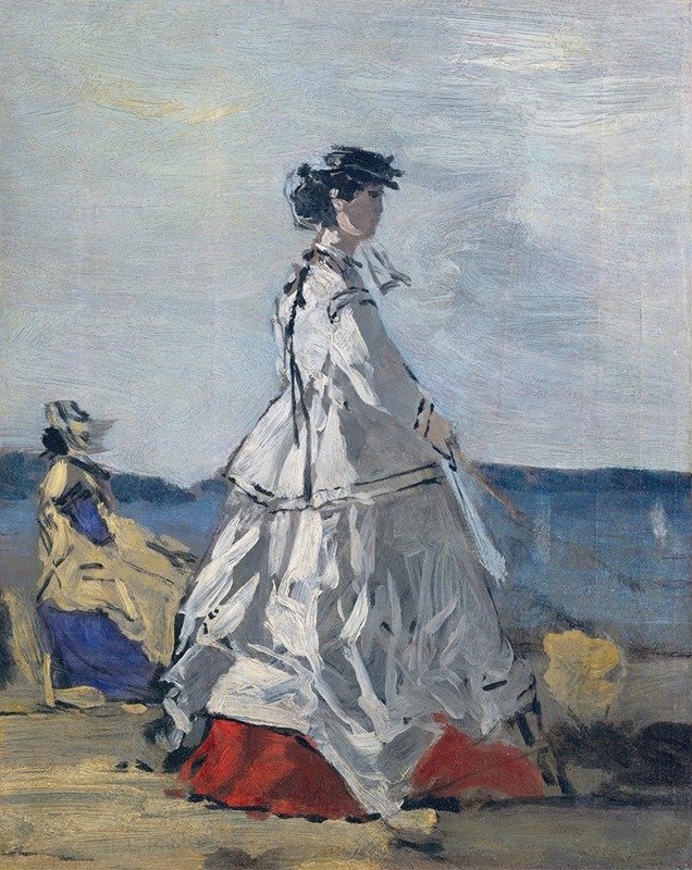 Eugène Boudin - Princess Pauline Metternich on the Beach