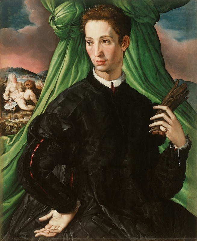 Francesco de' Rossi - Portrait of a Florentine Nobleman