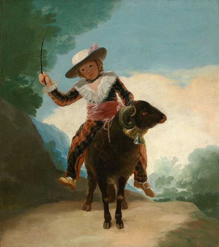 Francisco de Goya - Boy on a Ram