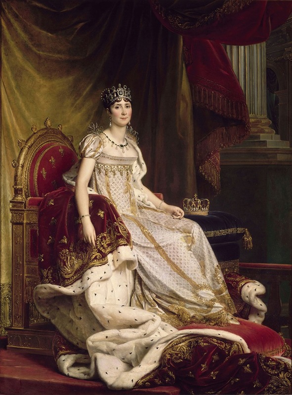 François Gérard - Joséphine in coronation costume