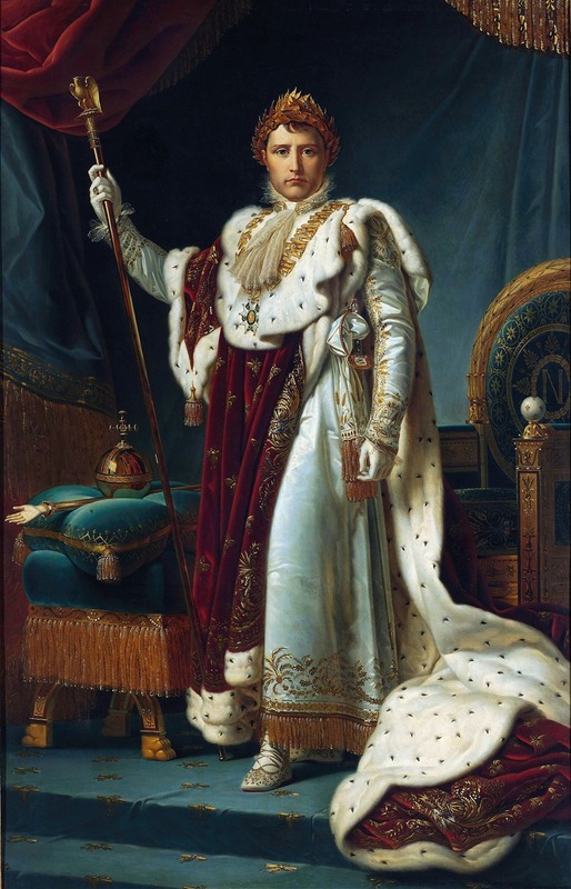 François Gérard - Portrait of Emperor Napoleon I