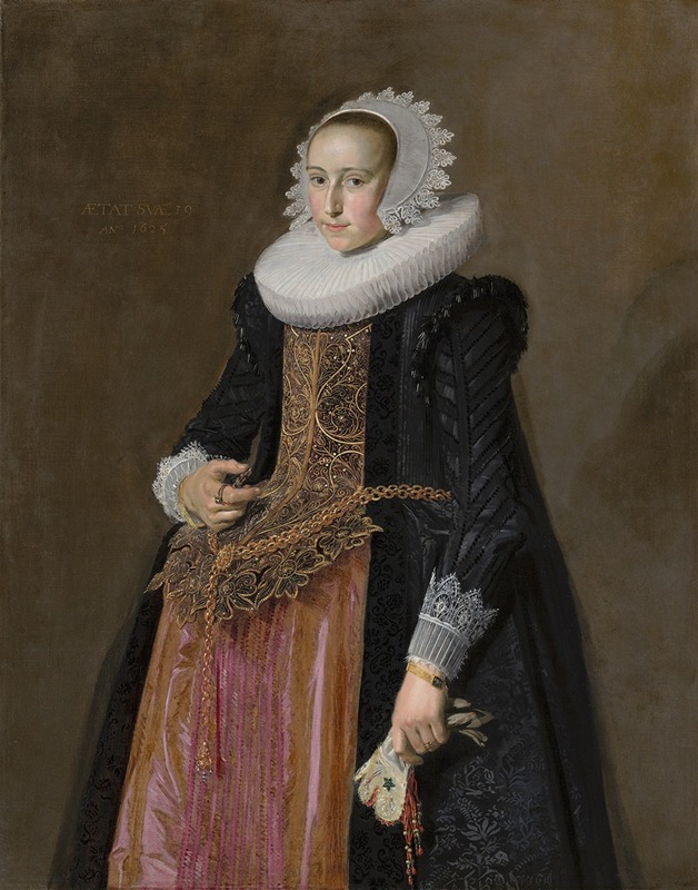 Frans Hals - Portrait of Aletta Hanemans