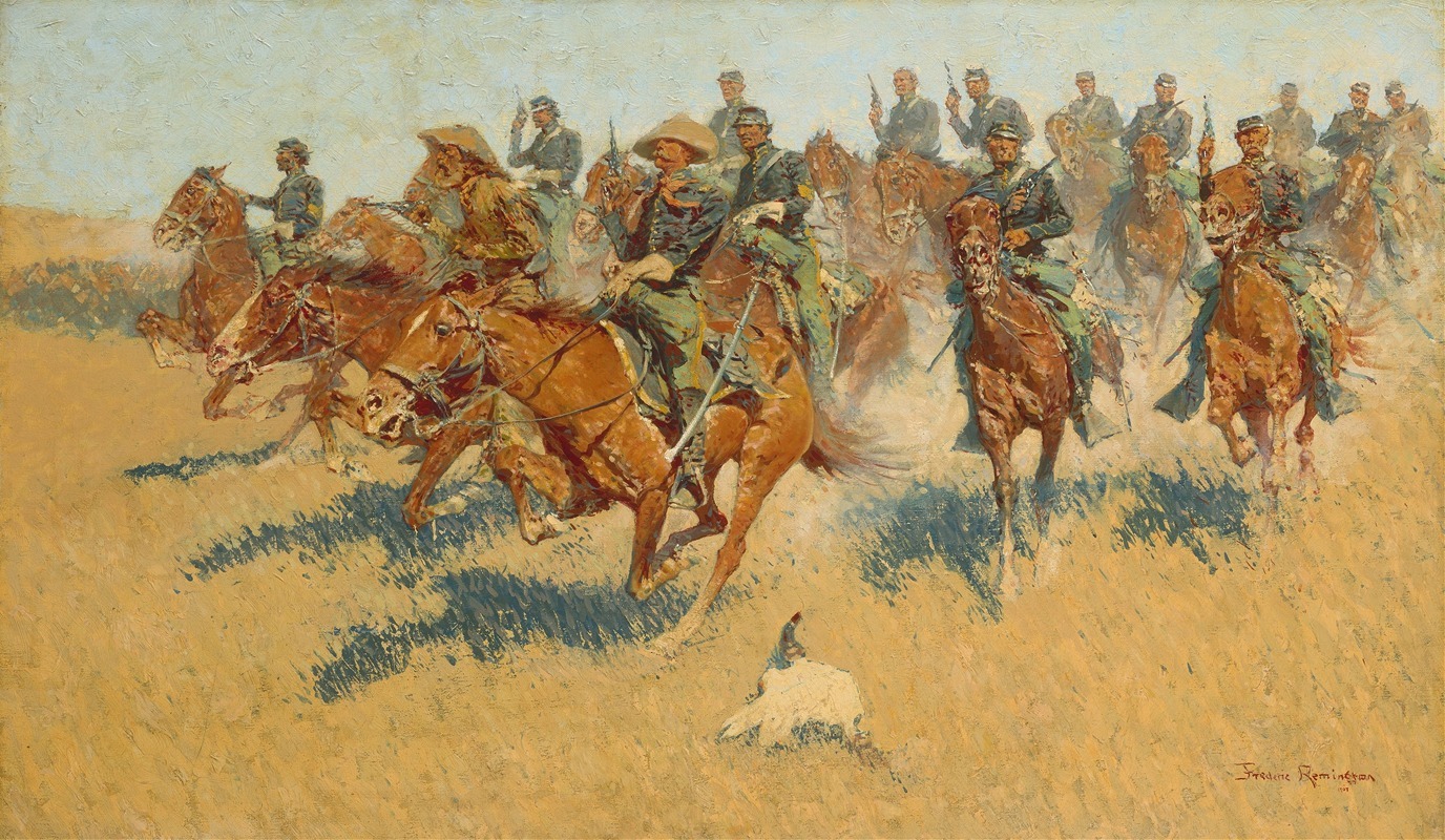 Frederic Remington - On the Southern Plains