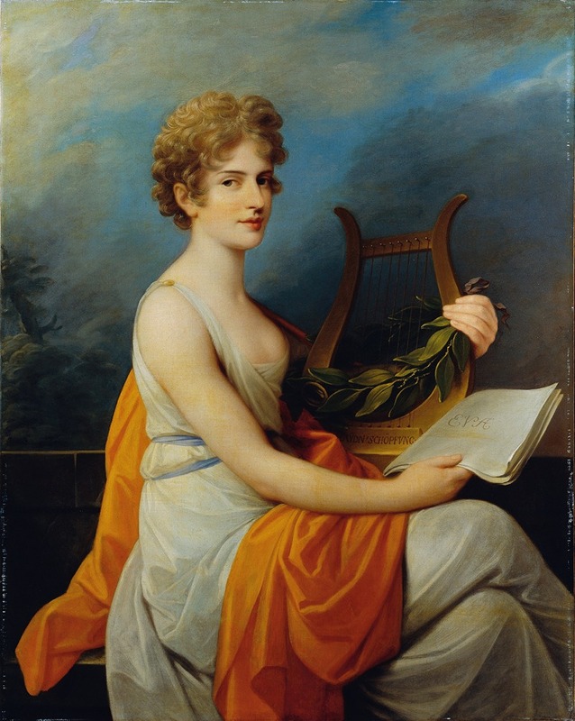 Heinrich Friedrich Füger - The court opera singer Theresia Saal as ‘Eva’ in Joseph Haydn’s ‘Creation’