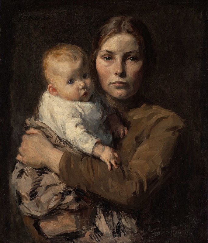 Gari Melchers - Mother and Child