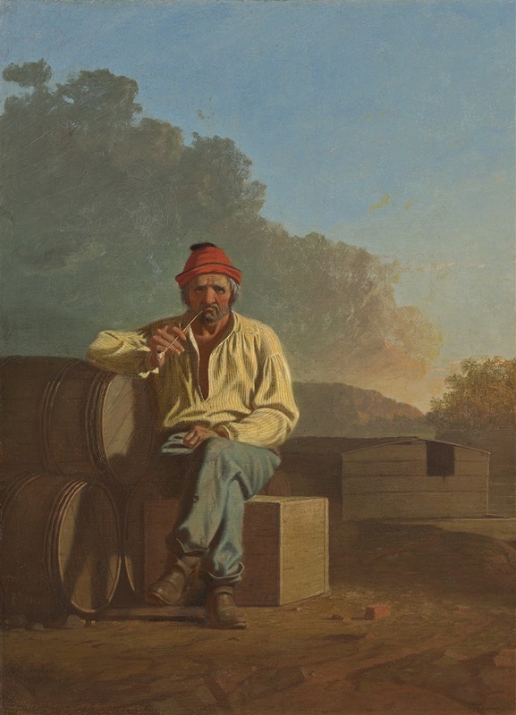 George Caleb Bingham - Mississippi Boatman