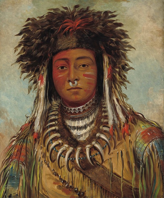 George Catlin - Boy Chief – Ojibbeway
