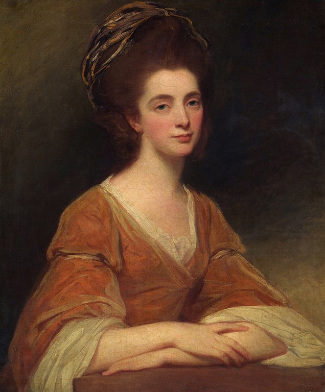 George Romney - Mrs. Charles Frederick (Martha Rigden, died 1794)