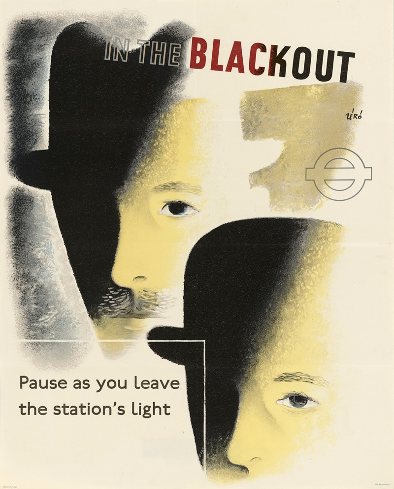 Hans Schleger - In the Blackout – Pause as You Leave the Station’s Light