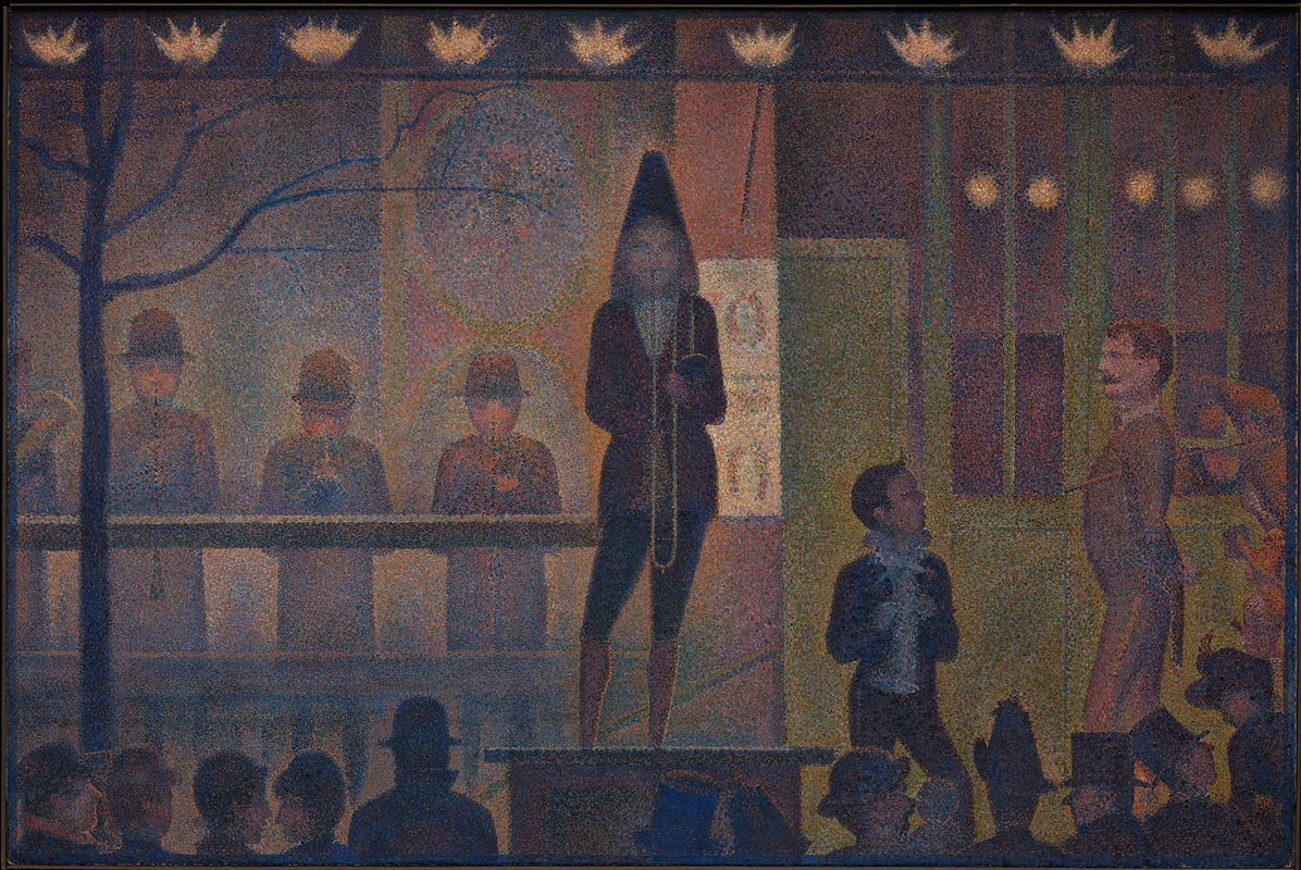 Georges Seurat - Circus Sideshow (Parade de cirque)