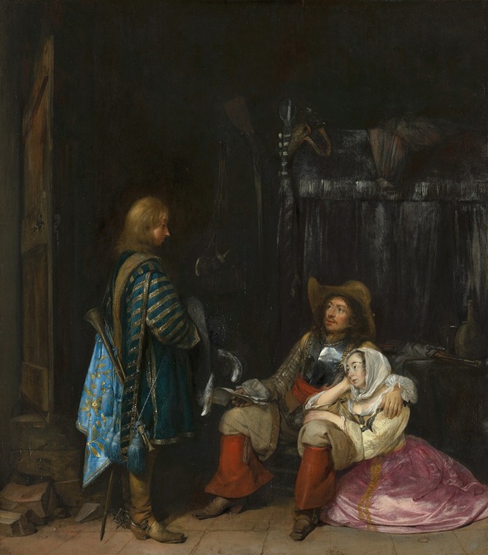 Gerard ter Borch - The Unwelcome News