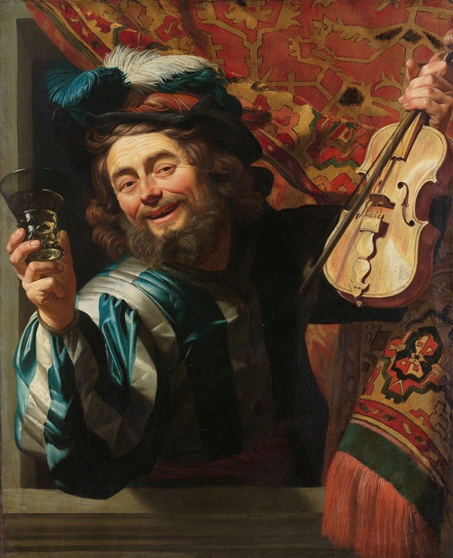 Gerard van Honthorst - The Merry Fiddler