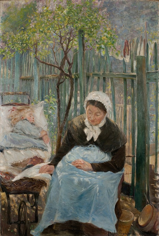 Gerda Roosval-Kallstenius - Paris in the Spring