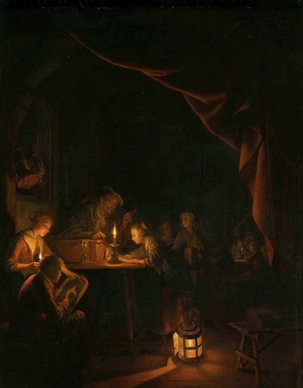 Gerrit Dou - The Night School