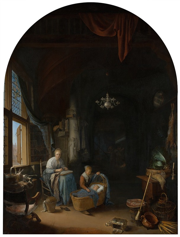 Gerrit Dou - The Young Mother