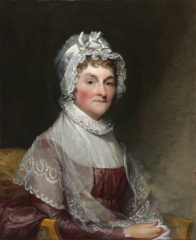 Gilbert Stuart - Abigail Smith Adams (Mrs. John Adams)