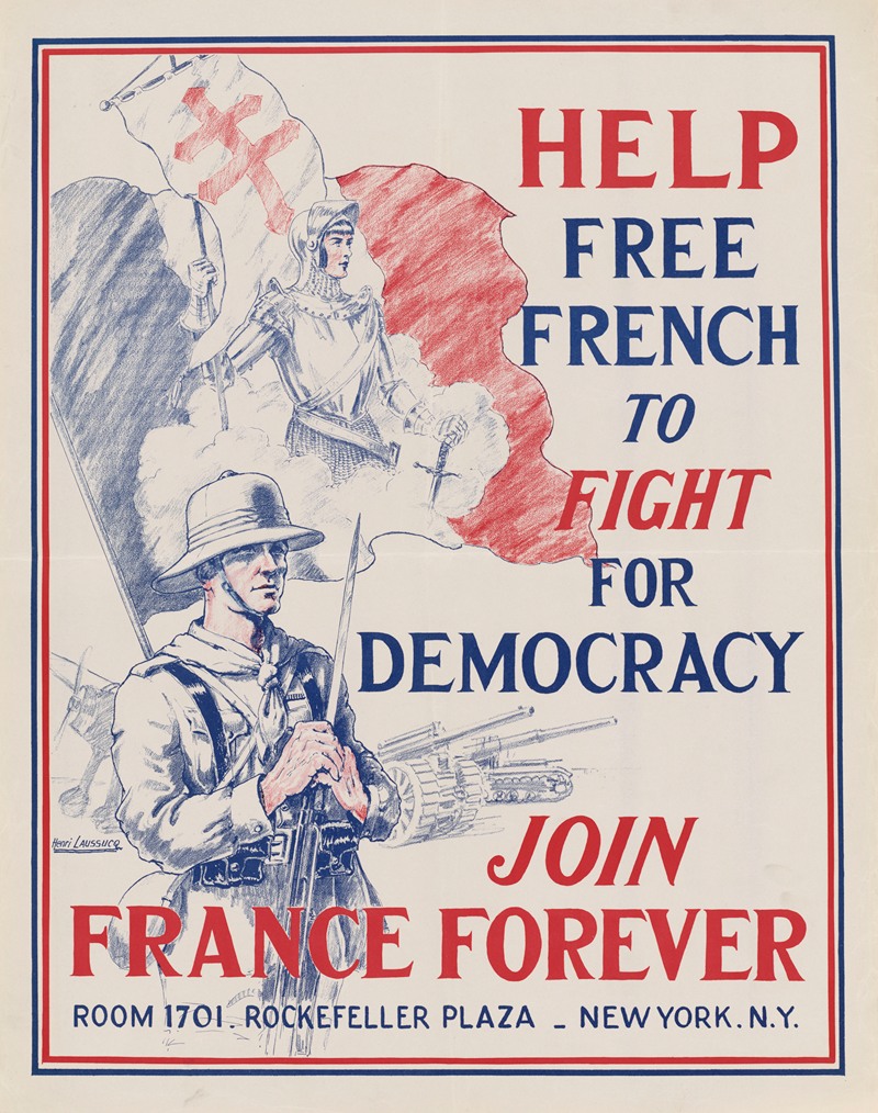 Henri Laussucq - Help Free French to Fight for Democracy – Join France Forever