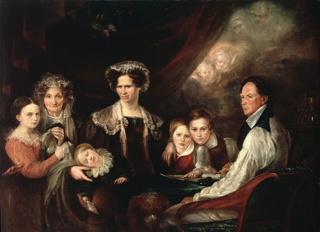 Gustaf Wilhelm Finnberg - C.J. Lagercrantz, Assessor, and his Family