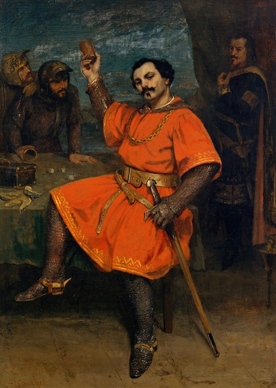 Gustave Courbet - Louis Gueymard (1822–1880) as Robert le Diable